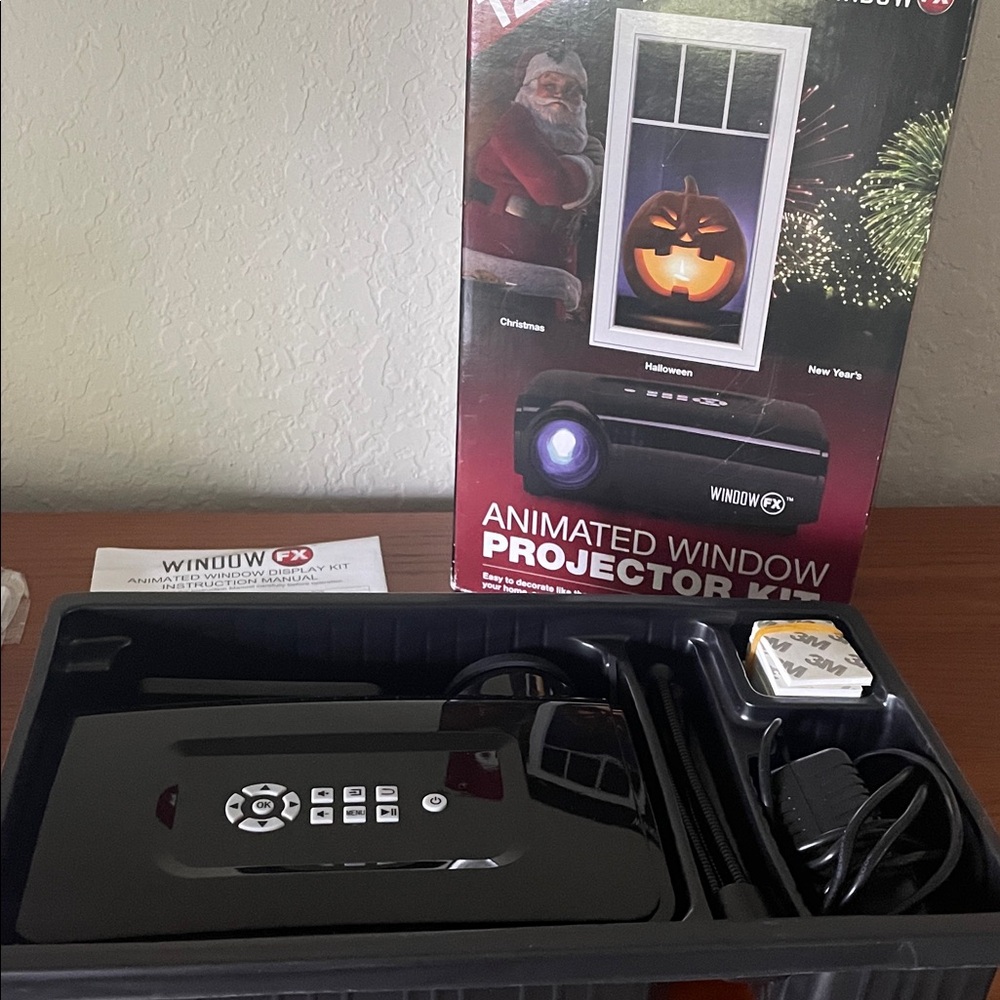 Animated Window Projector Kit - Black